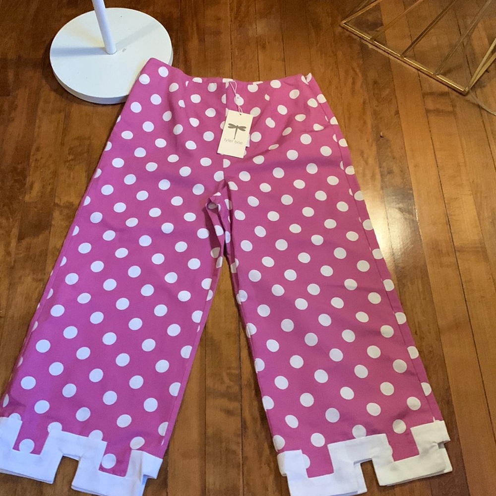 Tyler Boe wide‎ leg crops. NWT. Retail 167